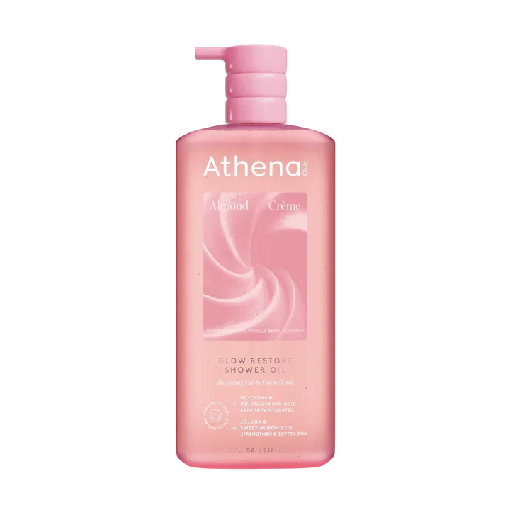 Glow Restore Shower Oil B4 Almond Crème