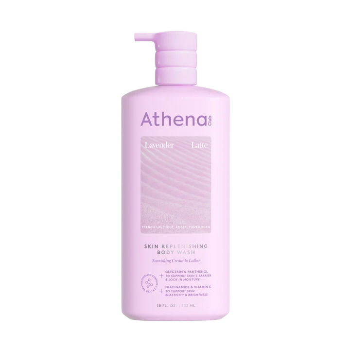 Skin Replenishing Body Wash Q1 Lavender Latte